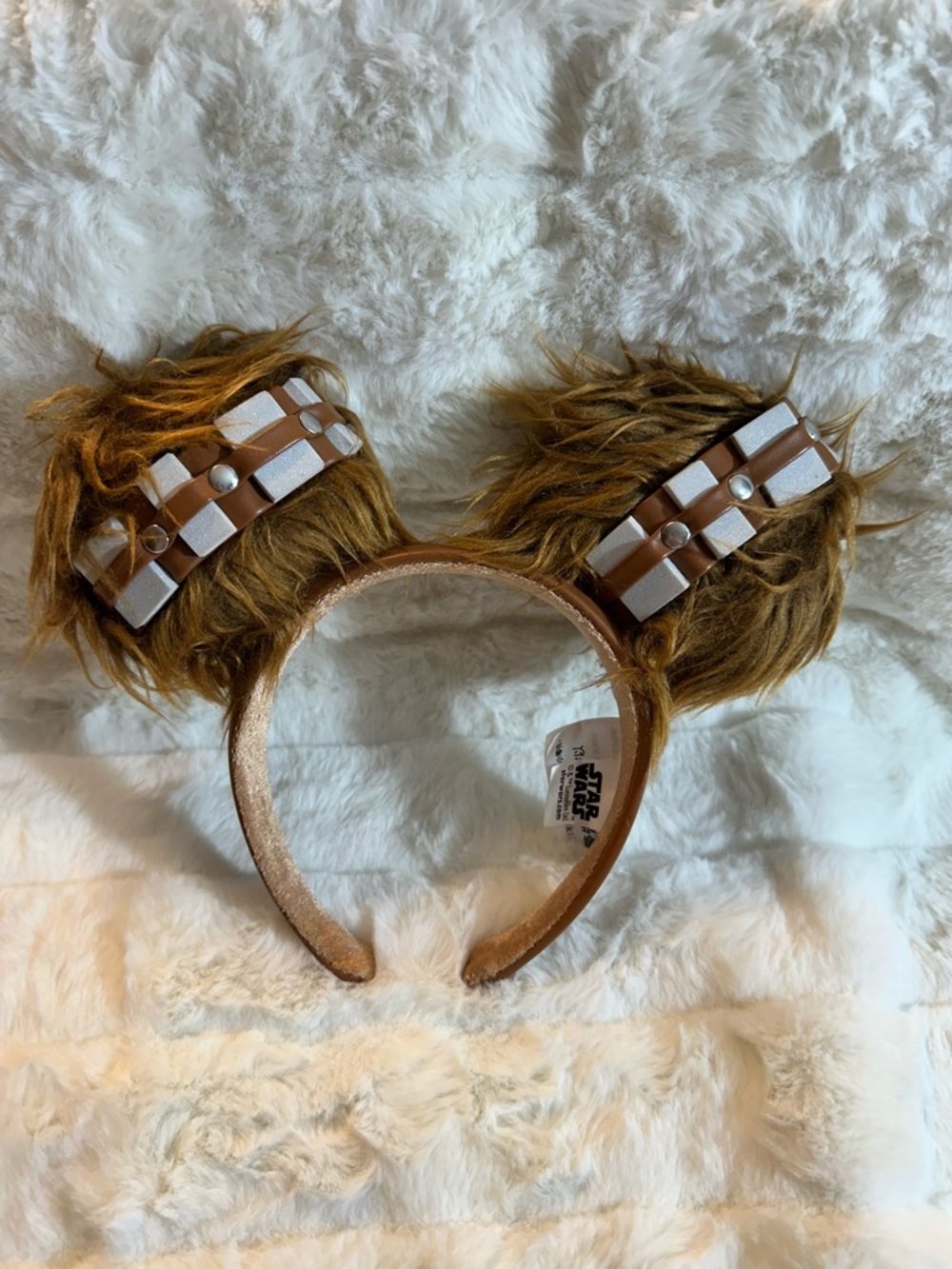 Authentic Great condition Chewbacca Disney Star Wars Ears Headband